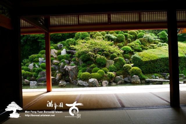 古美樹滿峯園日本庭園