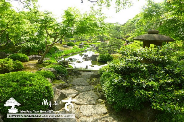 古美樹滿峯園日本庭園