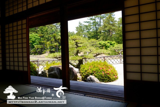 古美樹滿峯園日本庭園栗林公園