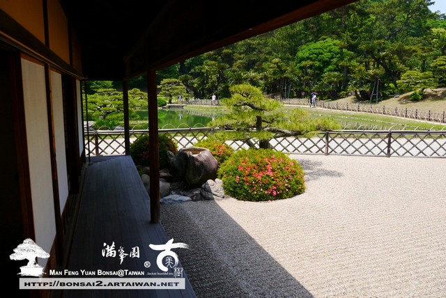 古美樹滿峯園日本庭園栗林公園