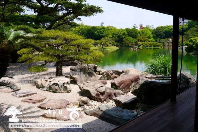 古美樹滿峯園日本庭園栗林公園