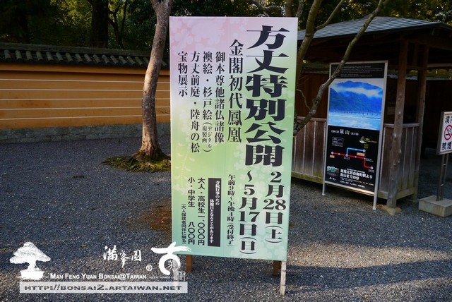 古美樹滿峯園金閣寺日本庭園