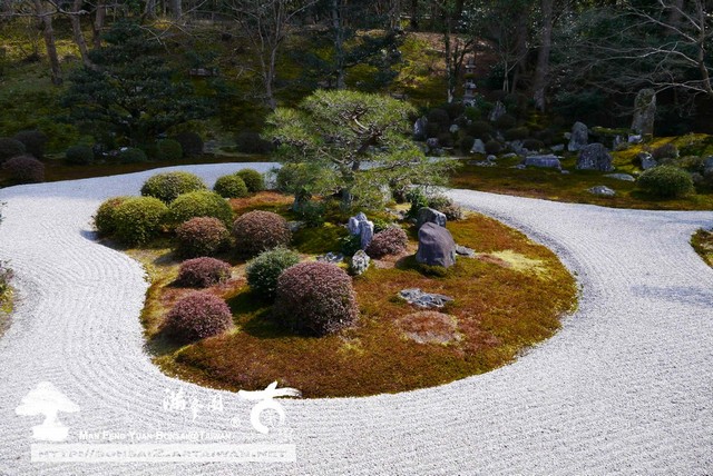 古美樹滿峯園日本庭園枯山水