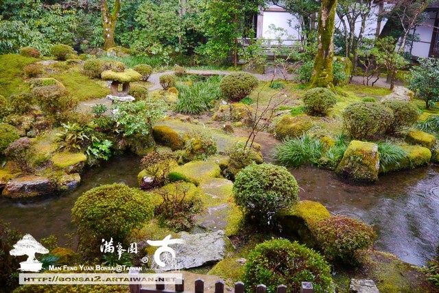 古美樹滿峯園日本庭園三千院