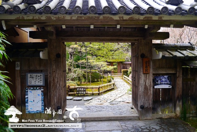 古美樹滿峯園日本庭園宝泉院