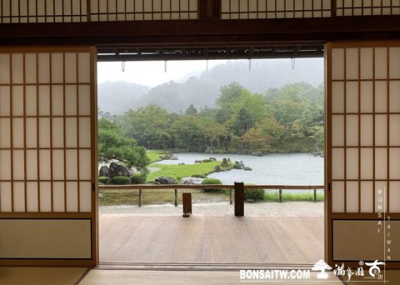 266 [日本庭園]雨天的天龍寺 2019