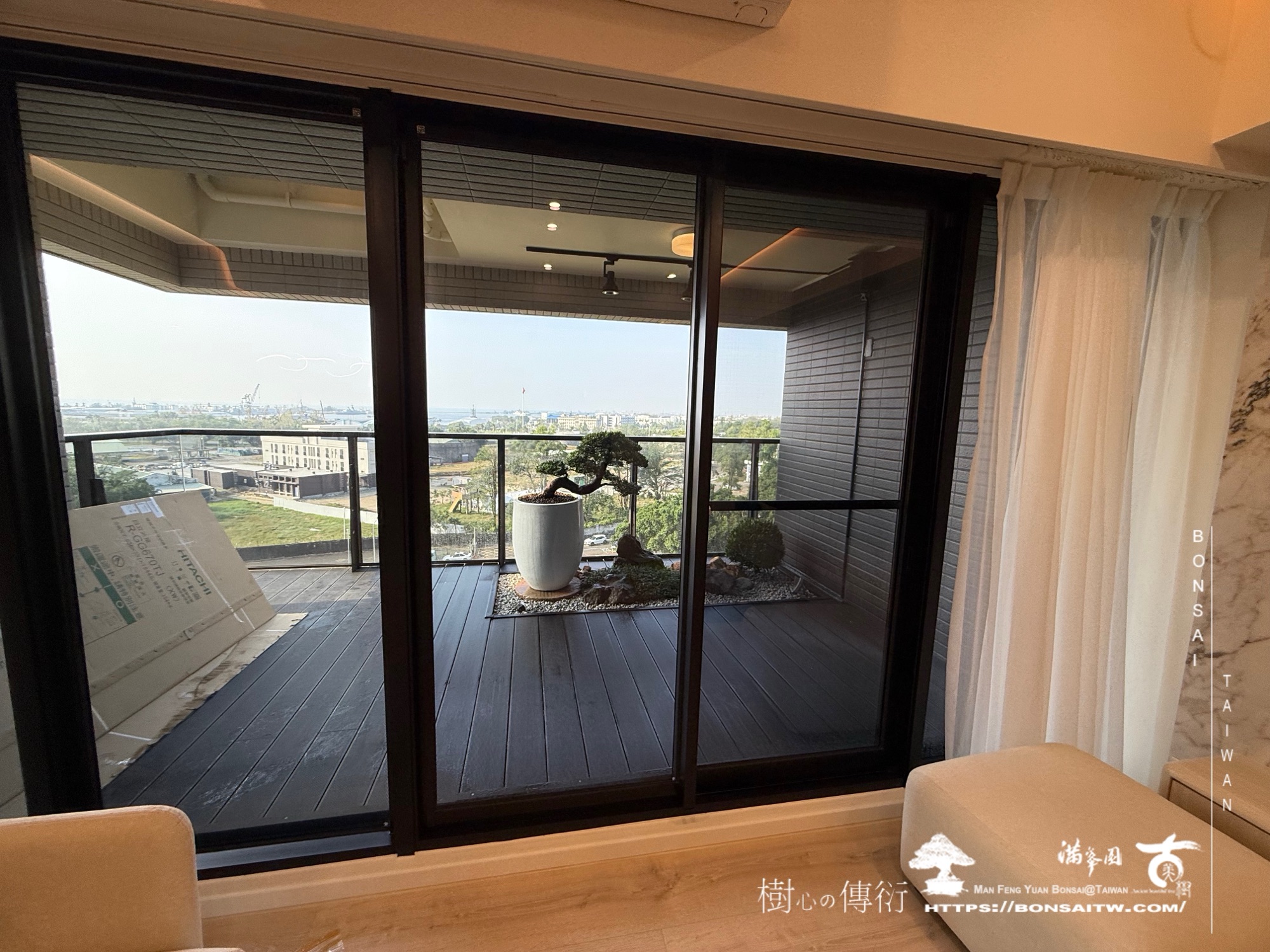 img 3324 1 [我們的作品]露台景觀設計施工-案1127 盆栽(Bonsai)