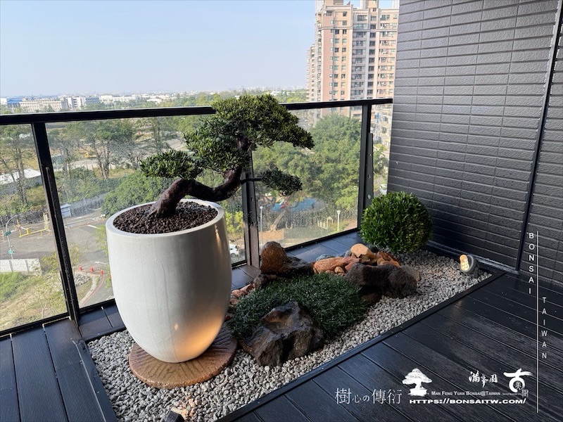 img 3341 1 [我們的作品]露台景觀設計施工-案1127 盆栽(Bonsai)