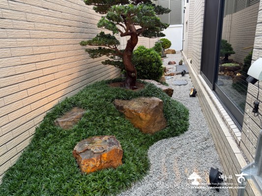 滿峯園．BONSAITW - 以老樹傳承的概念，打造雅緻庭園空間．建築與空間