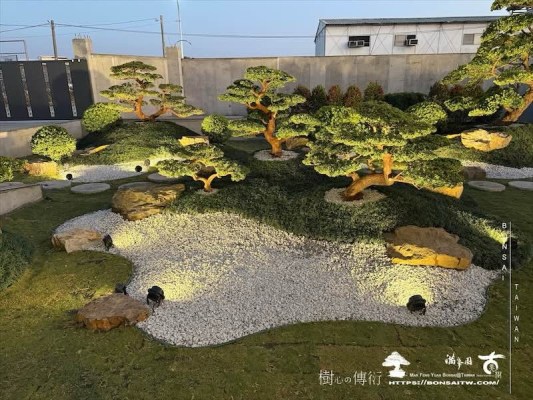 滿峯園．BONSAITW - 以老樹傳承的概念，打造雅緻庭園空間．建築與空間